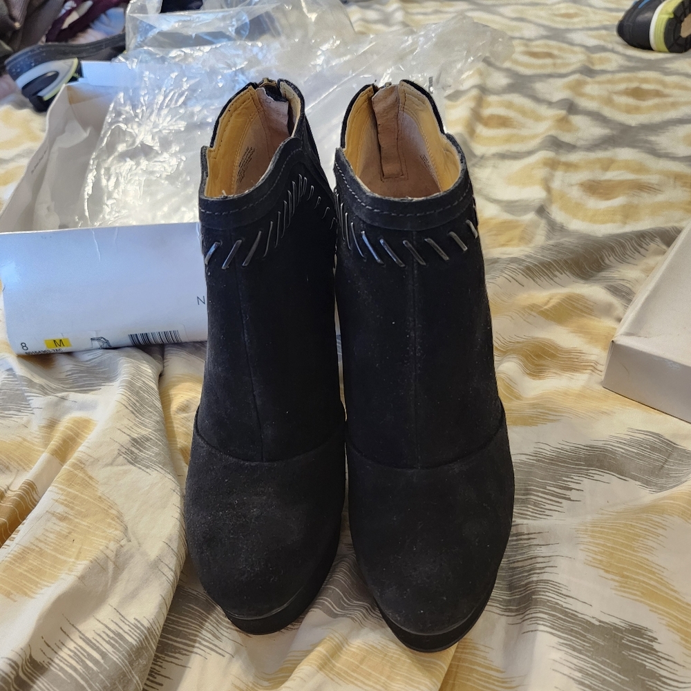 Nine West Tassle Booties